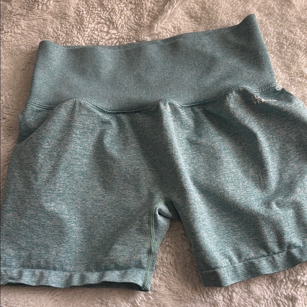 Women's Heathered Blue Shorts